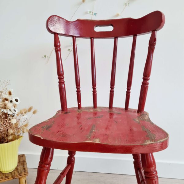 Chaises anciennes bistrot Western