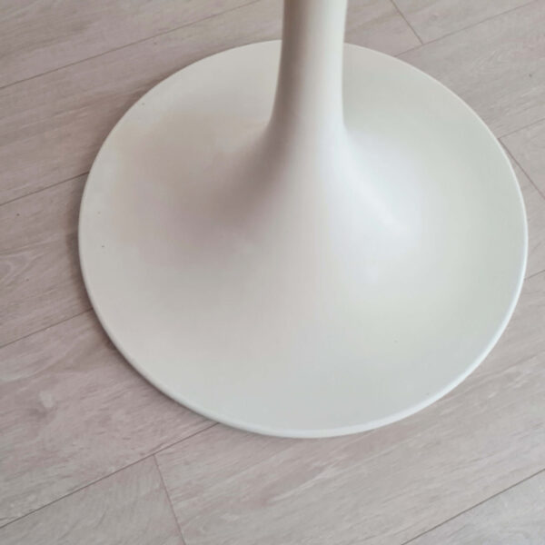 Table extensible pied tulipe