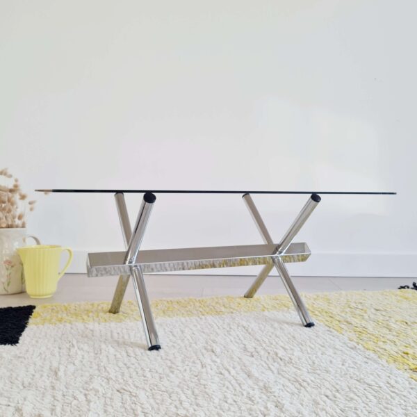 Table basse design ancienne